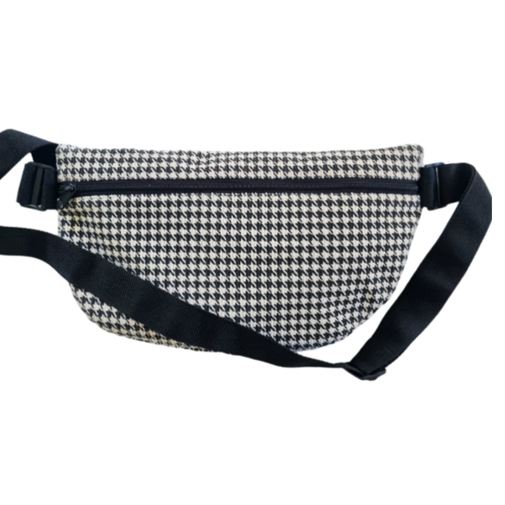 UNISEX CRESCENT Black Houndstooth - Image 3